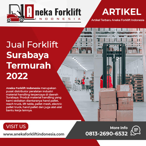 Jual Forklift Surabaya Harga Termurah 2022