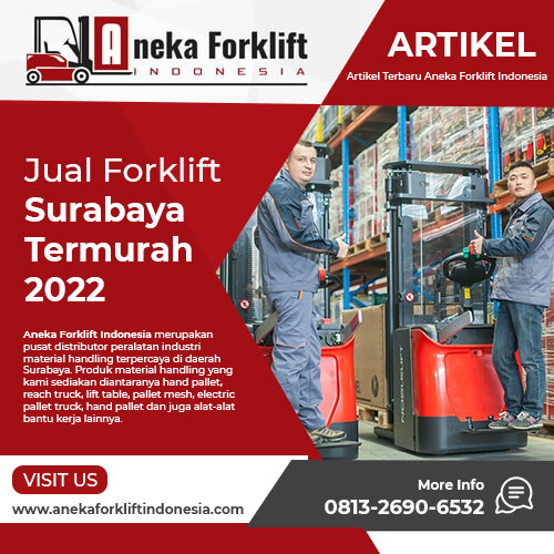 Jual Forklift Surabaya Harga Termurah 2022